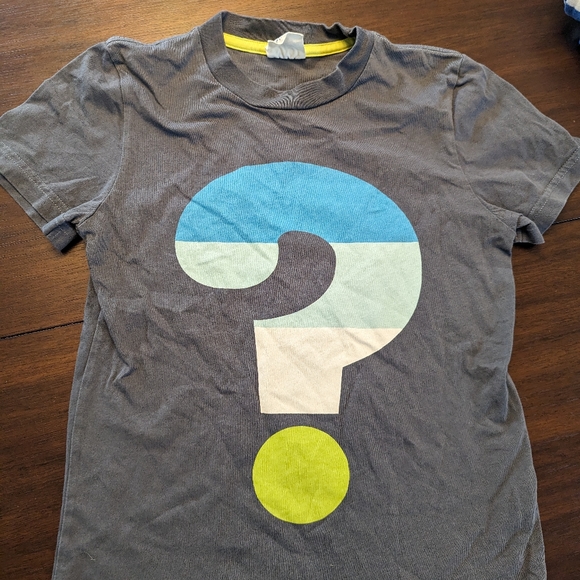 Mini Boden Question Mark tshirt - Picture 3 of 3